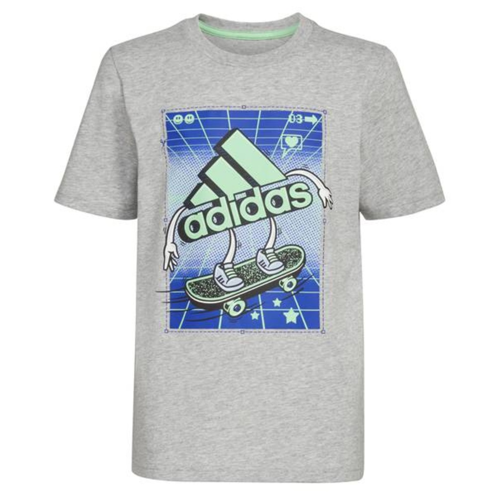 Adidas Boys Skater Graphic Tee Size - Medium (10)